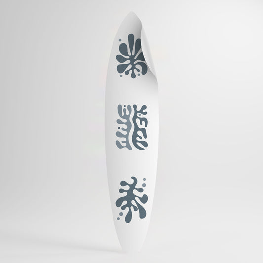 WONDERLAND VEGETATION Surfboard-Wandsticker