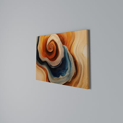 SPIRALING DREAMSCAPE Horizontal Canvas Print