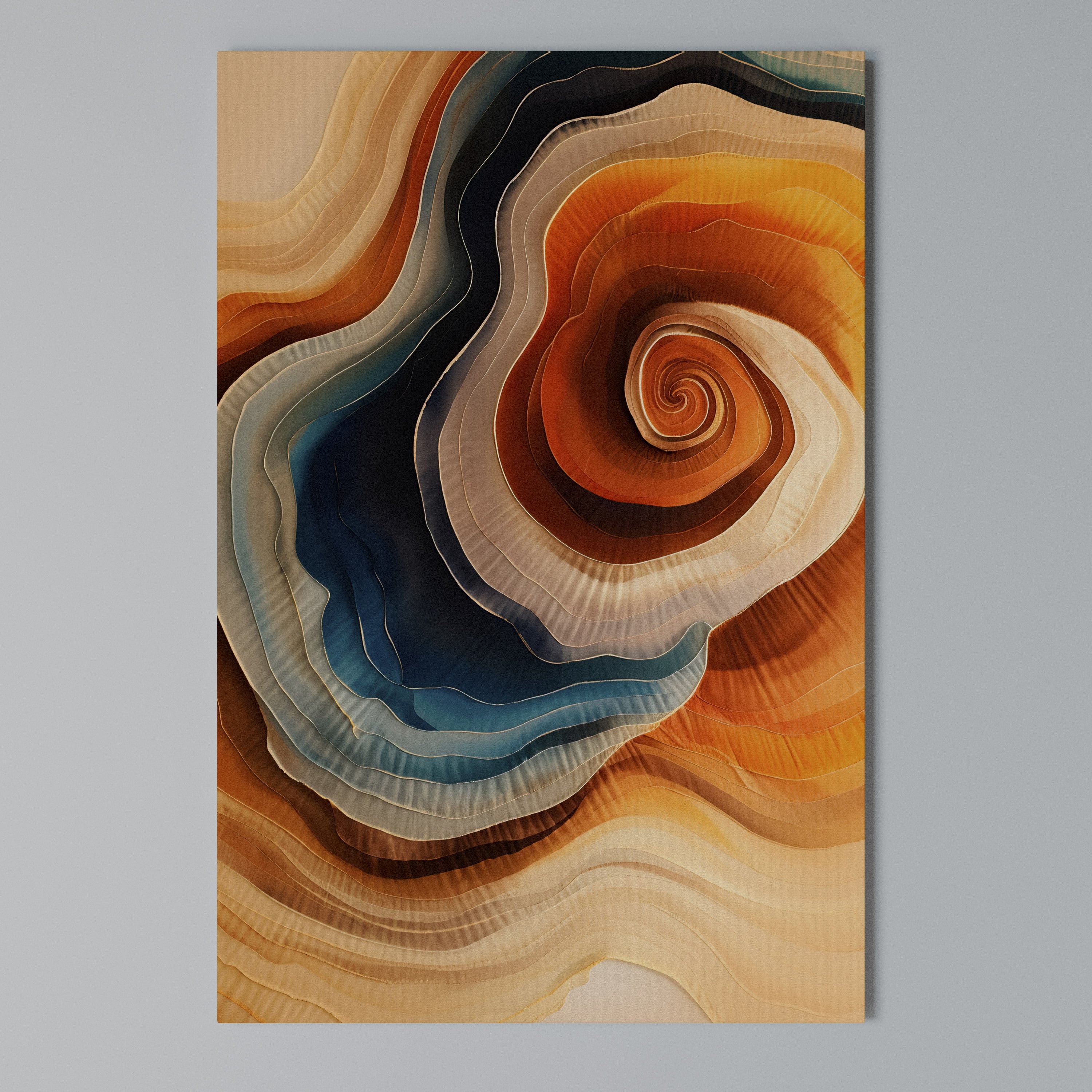 SPIRALING DREAMSCAPE Vertical Canvas Print
