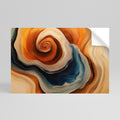 SPIRALING DREAMSCAPE Selbstklebendes Horizontal-Poster