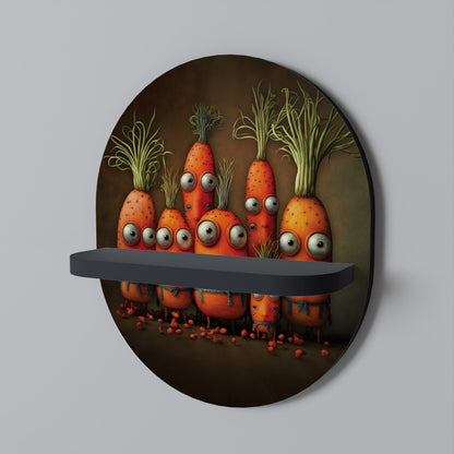 CUTE OR SCARY Dekoratives Wandregal