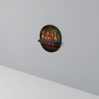 CUTE OR SCARY Ovales Kunstregal in Schwarz