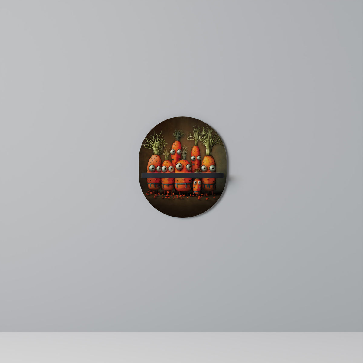 CUTE OR SCARY Art Shelf