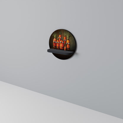 CUTE OR SCARY Dekoratives Wandregal