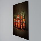 CUTE OR SCARY Vertical Canvas Print