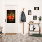 CUTE OR SCARY Selbstklebendes Poster - Hochformat