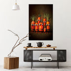 CUTE OR SCARY Selbstklebendes Poster - Hochformat