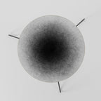 BLACK HOLE Couchtisch Ø 60 cm