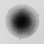 BLACK HOLE Couchtisch Ø 69 cm