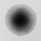 BLACK HOLE Couchtisch Ø 69 cm