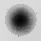 BLACK HOLE Couchtisch Ø 69 cm