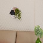 COLORFUL SHAPES Ovales Kunstregal in Schwarz