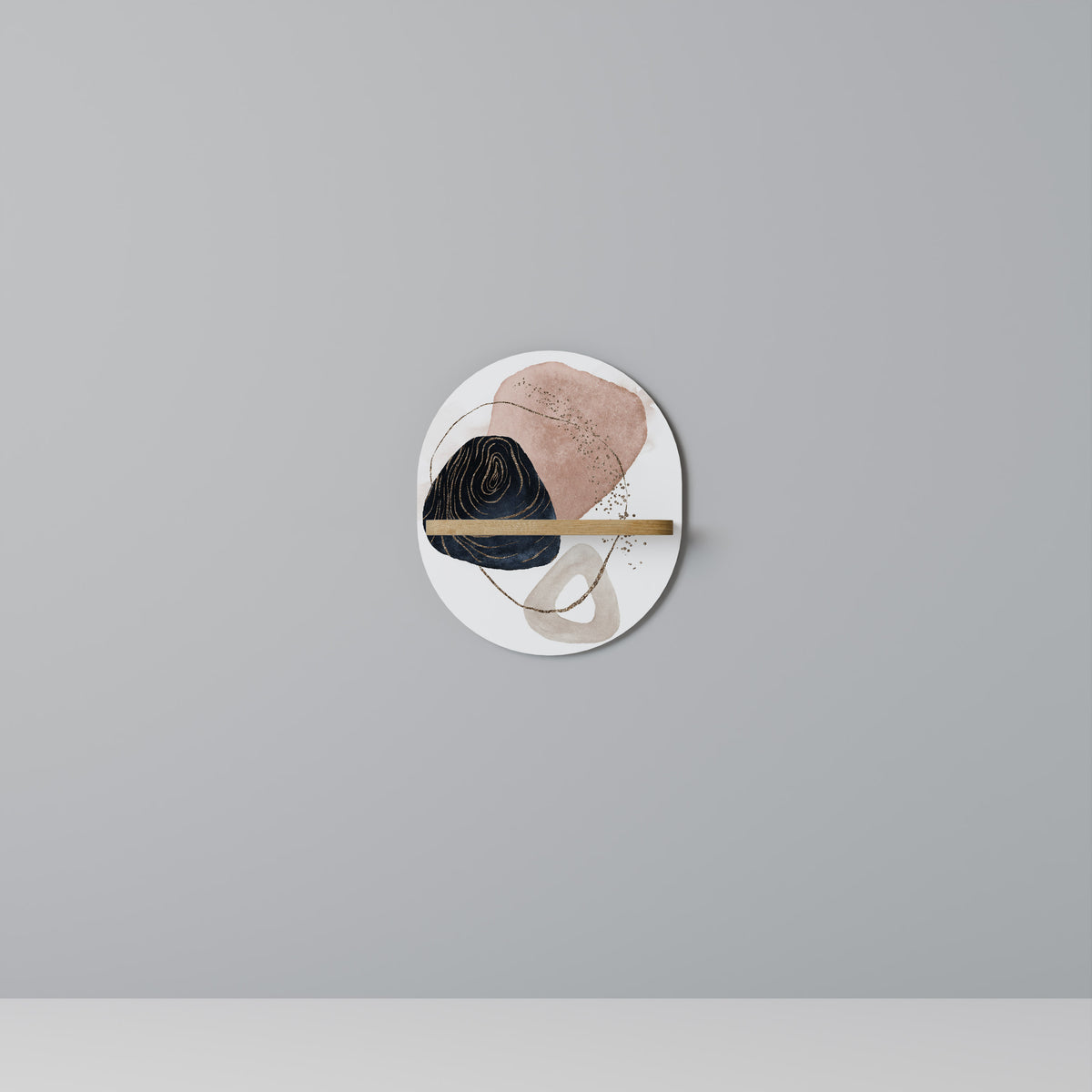 COLORFUL SHAPES Art Shelf