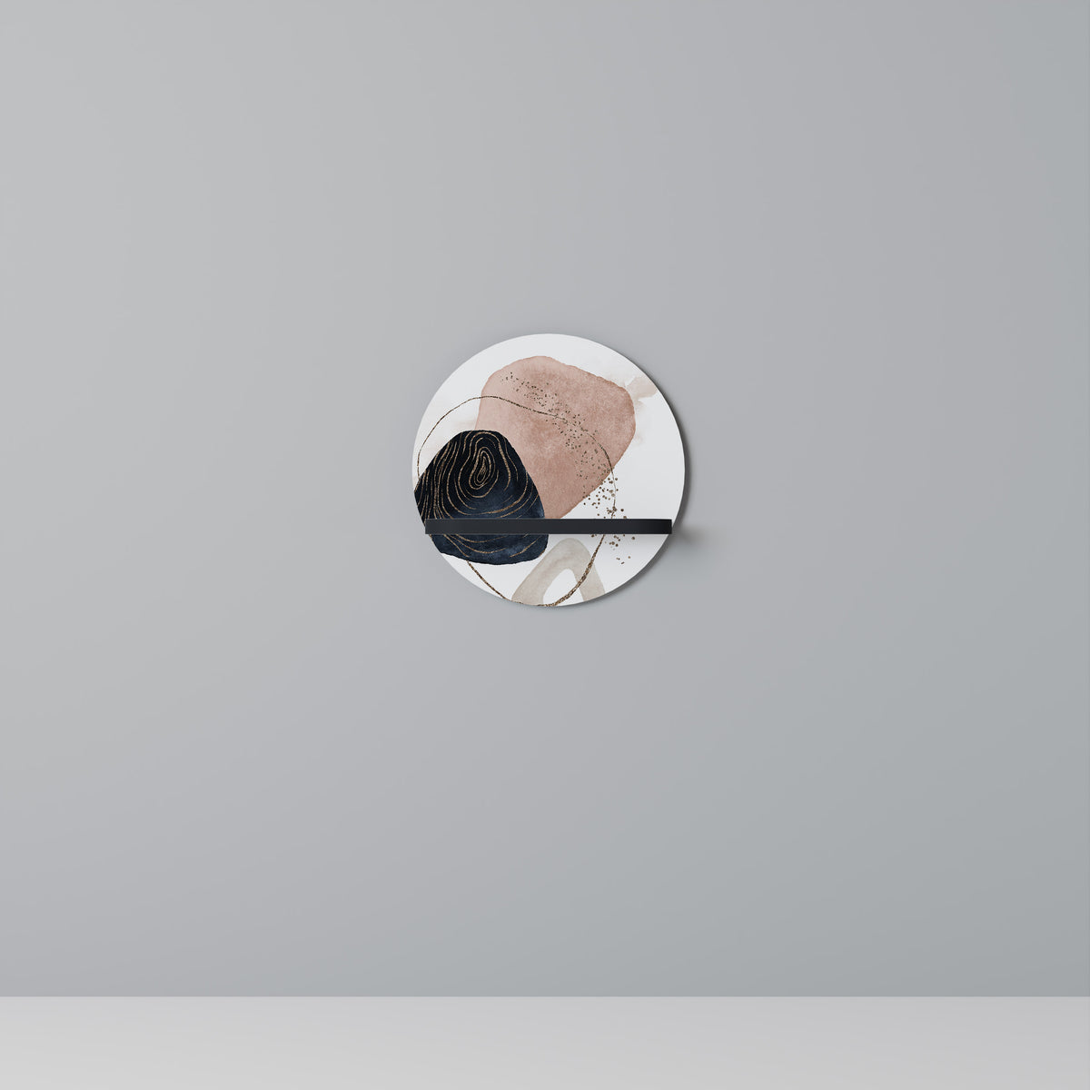 COLORFUL SHAPES Art Shelf