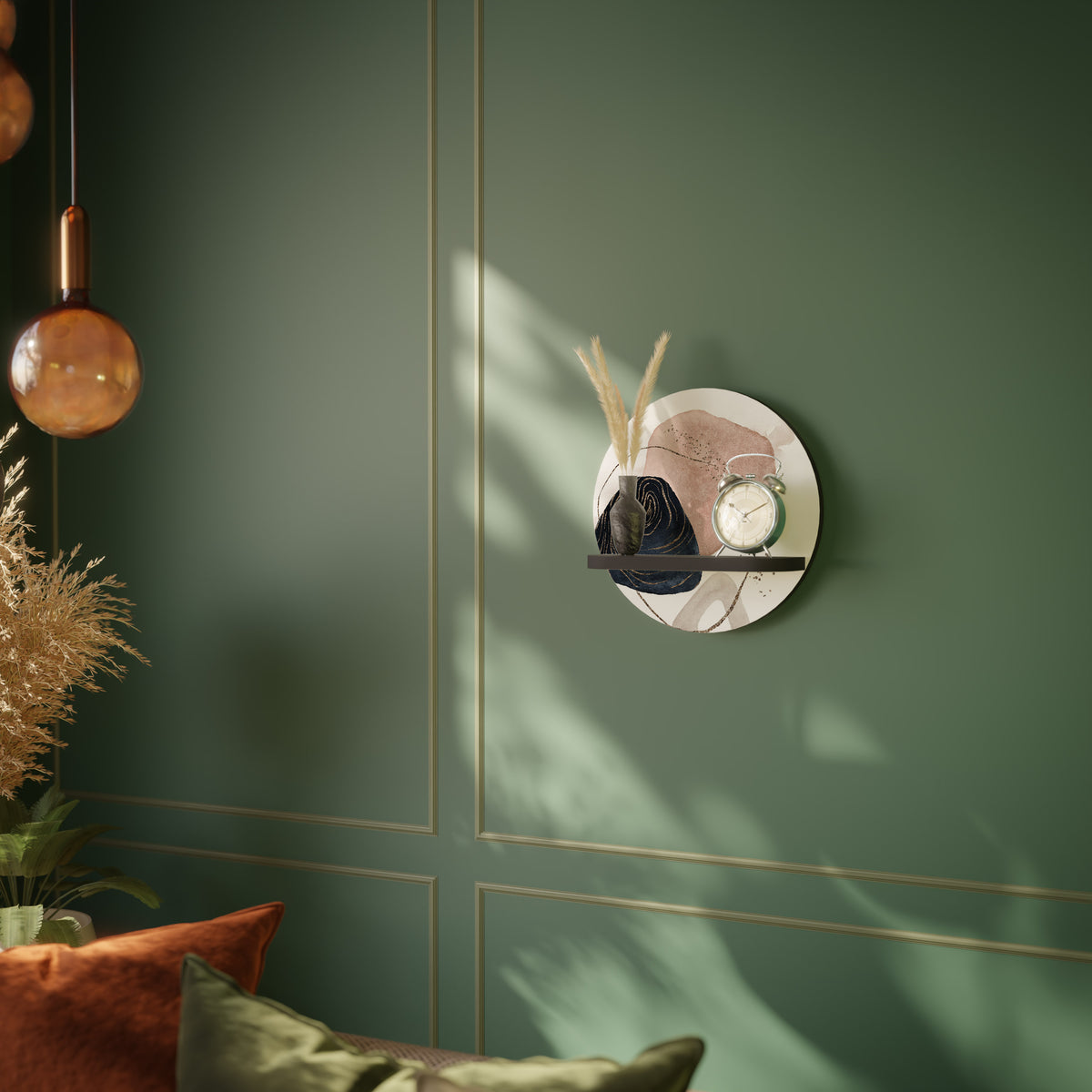 COLORFUL SHAPES Art Shelf