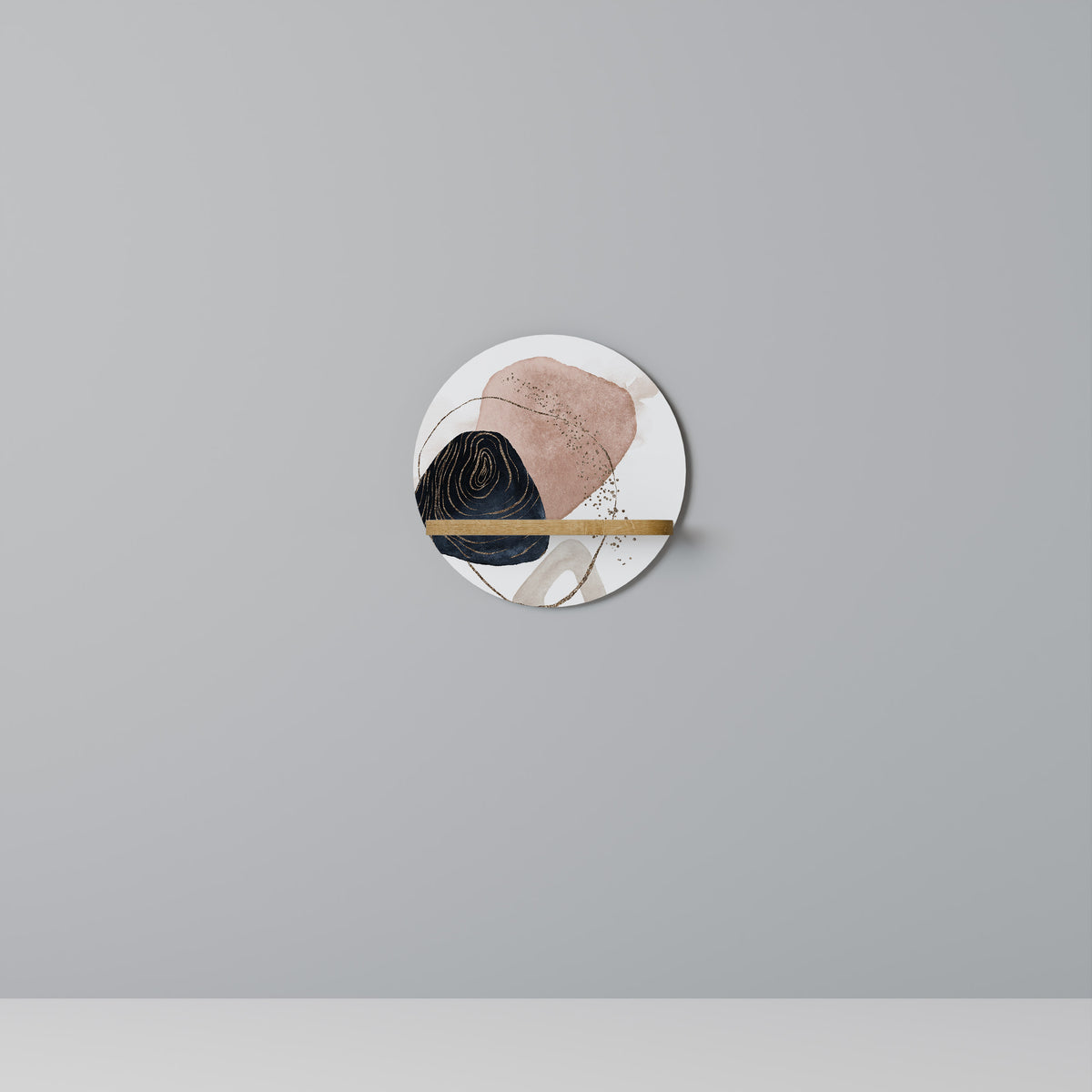 COLORFUL SHAPES Art Shelf