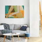 WAITING FOR LOVE Selbstklebendes Horizontal-Poster