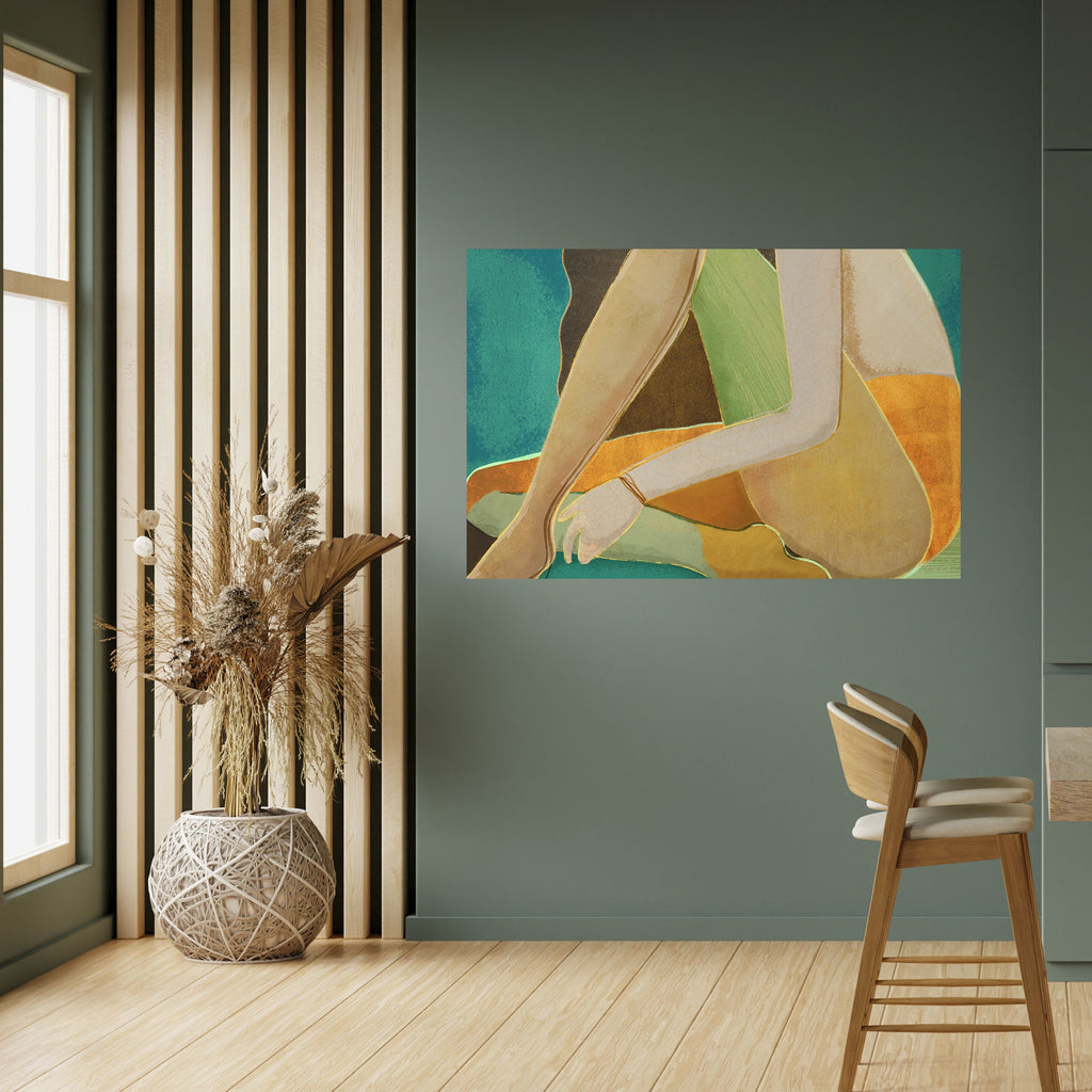 WAITING FOR LOVE Selbstklebendes Horizontal-Poster