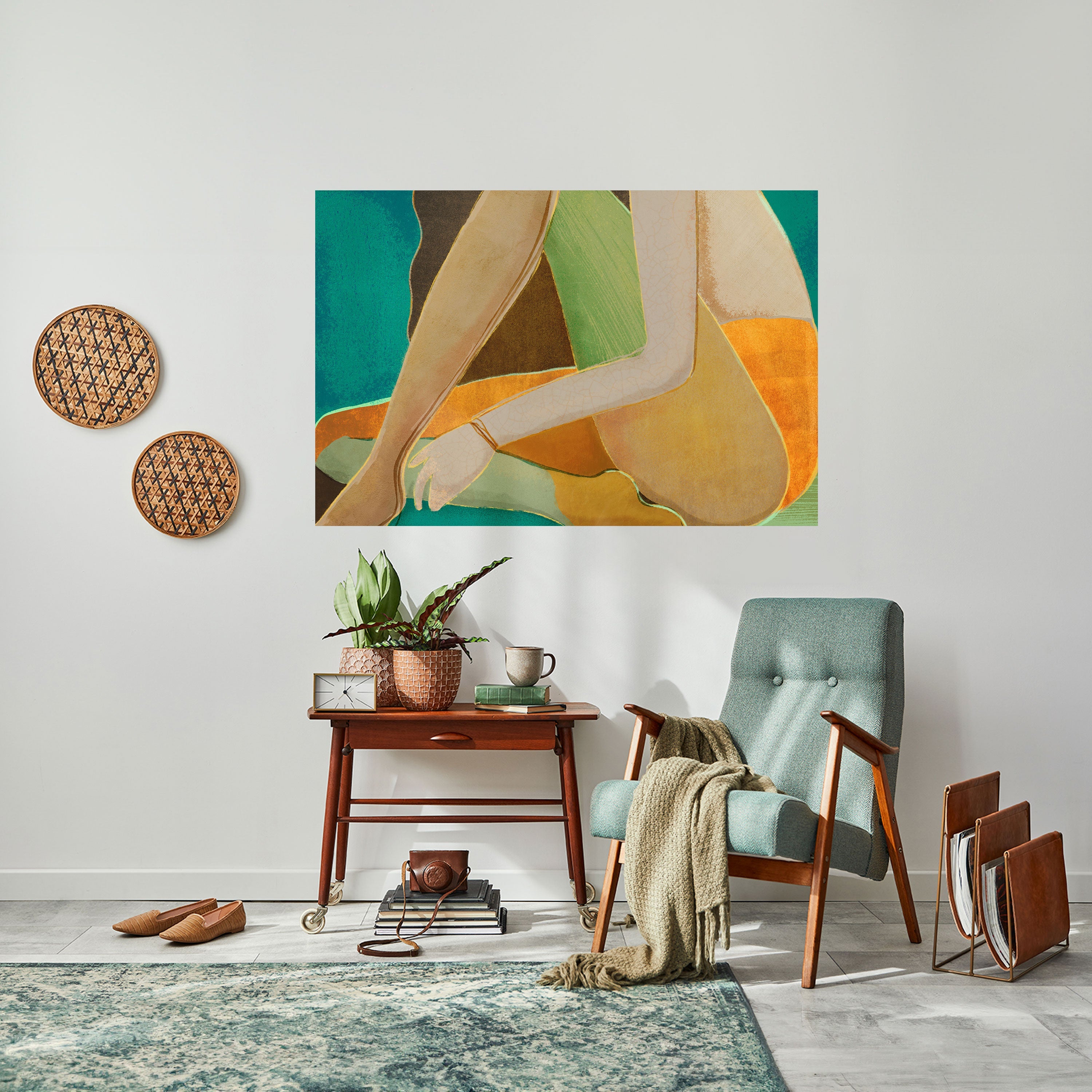 WAITING FOR LOVE Selbstklebendes Horizontal-Poster