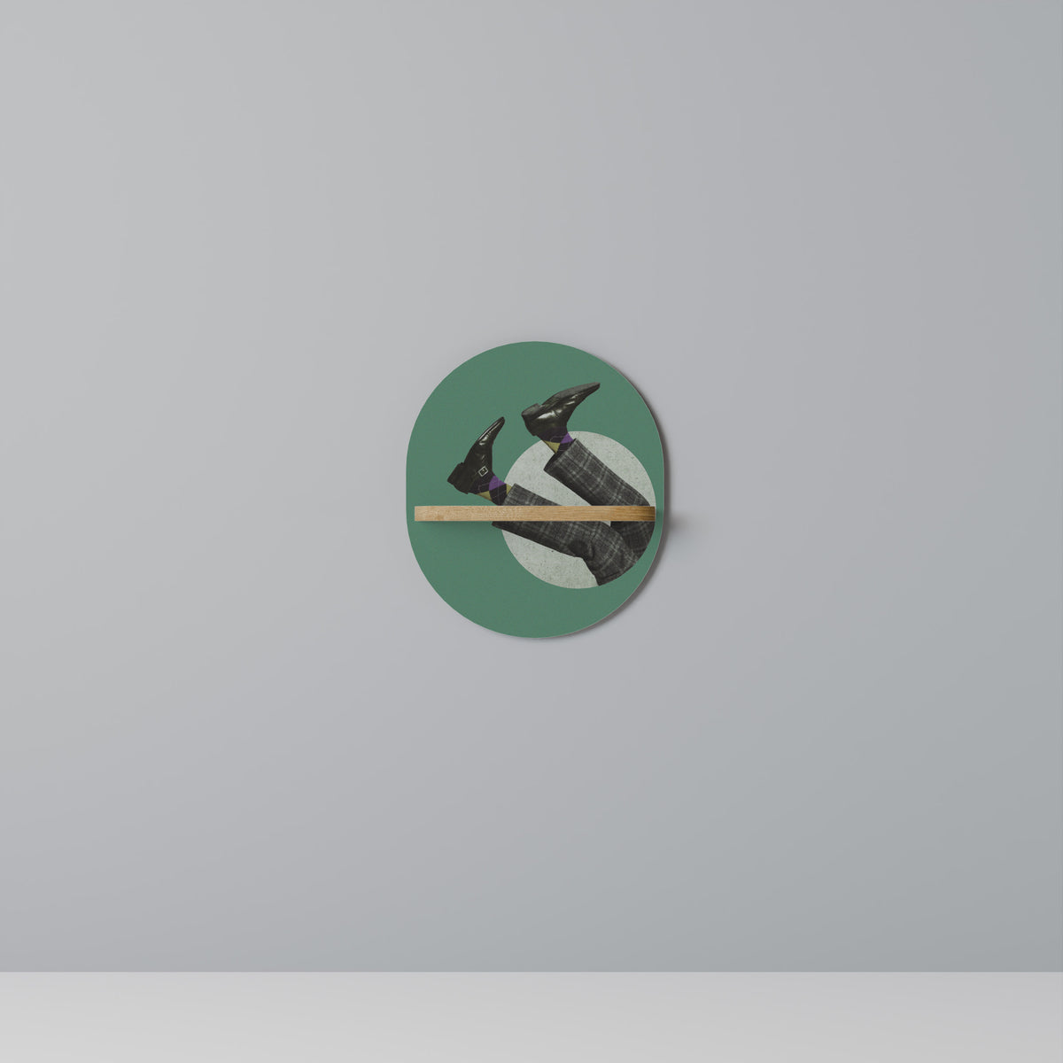 FALL OF MAN Dekoratives Wandregal