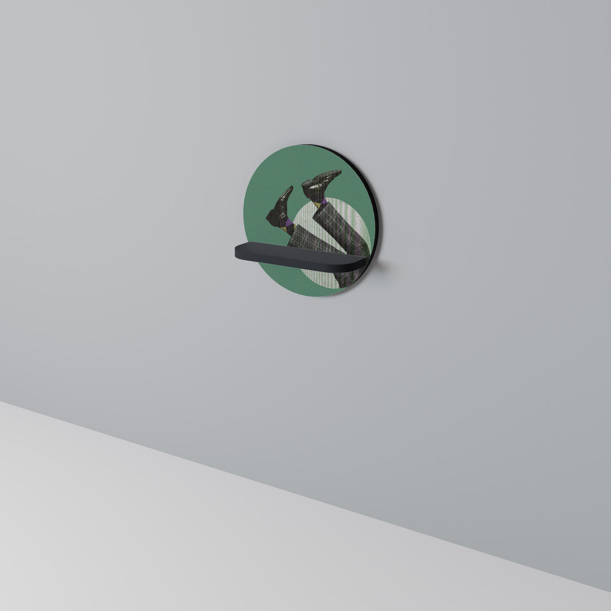 FALL OF MAN Dekoratives Wandregal