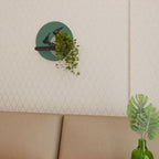 FALL OF MAN Rundes Kunstregal in Schwarz