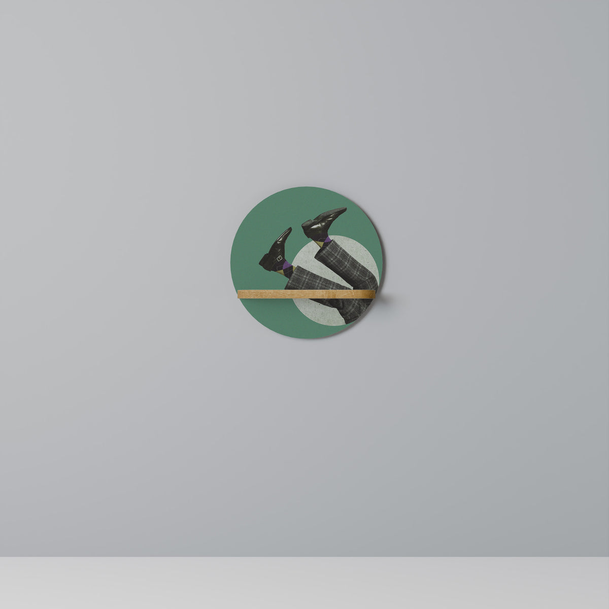 FALL OF MAN Dekoratives Wandregal