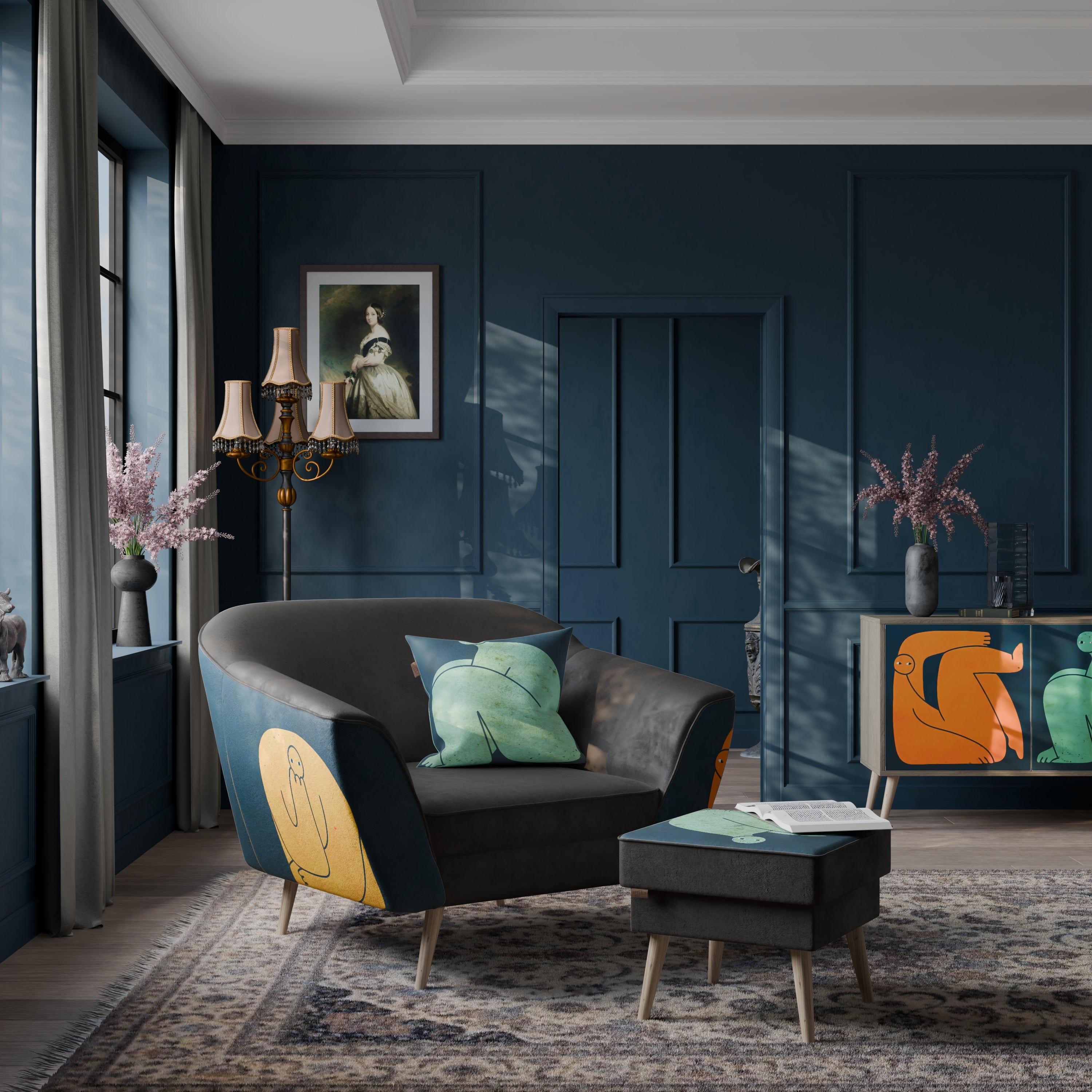 TOGETHER BUT SEPARATELY Sessel AURORA