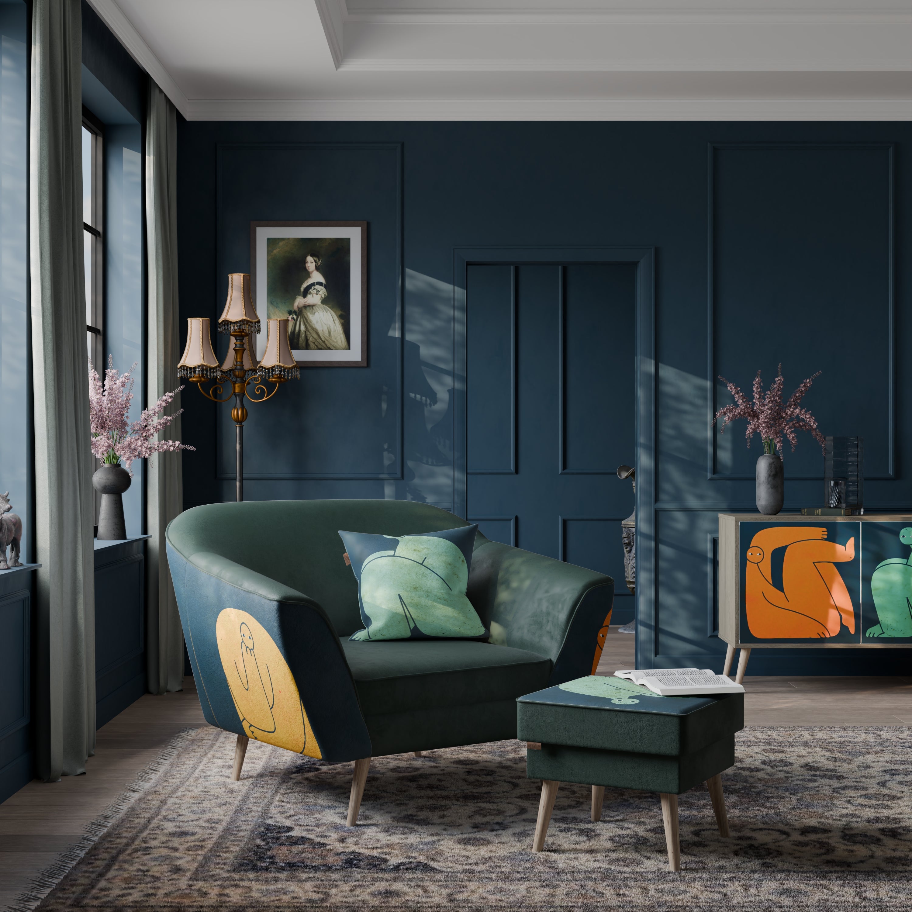 TOGETHER BUT SEPARATELY Sessel AURORA