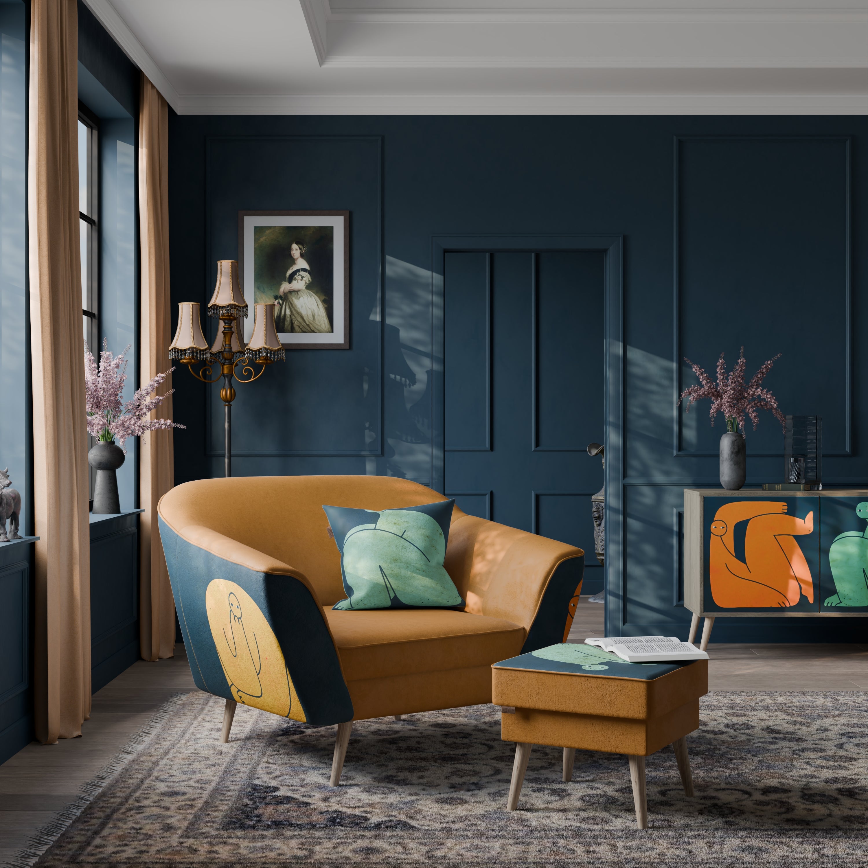 TOGETHER BUT SEPARATELY Sessel AURORA