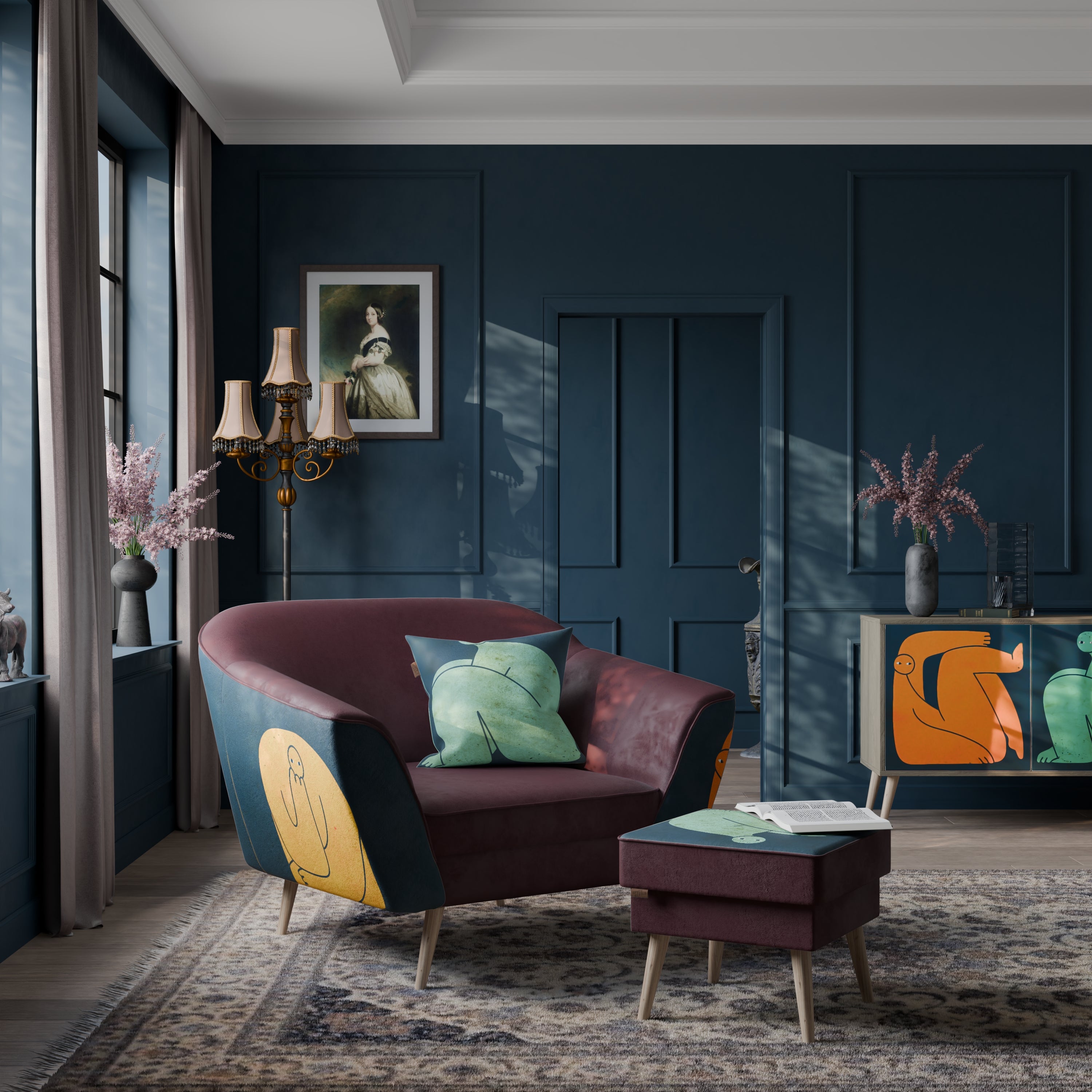 TOGETHER BUT SEPARATELY Sessel AURORA