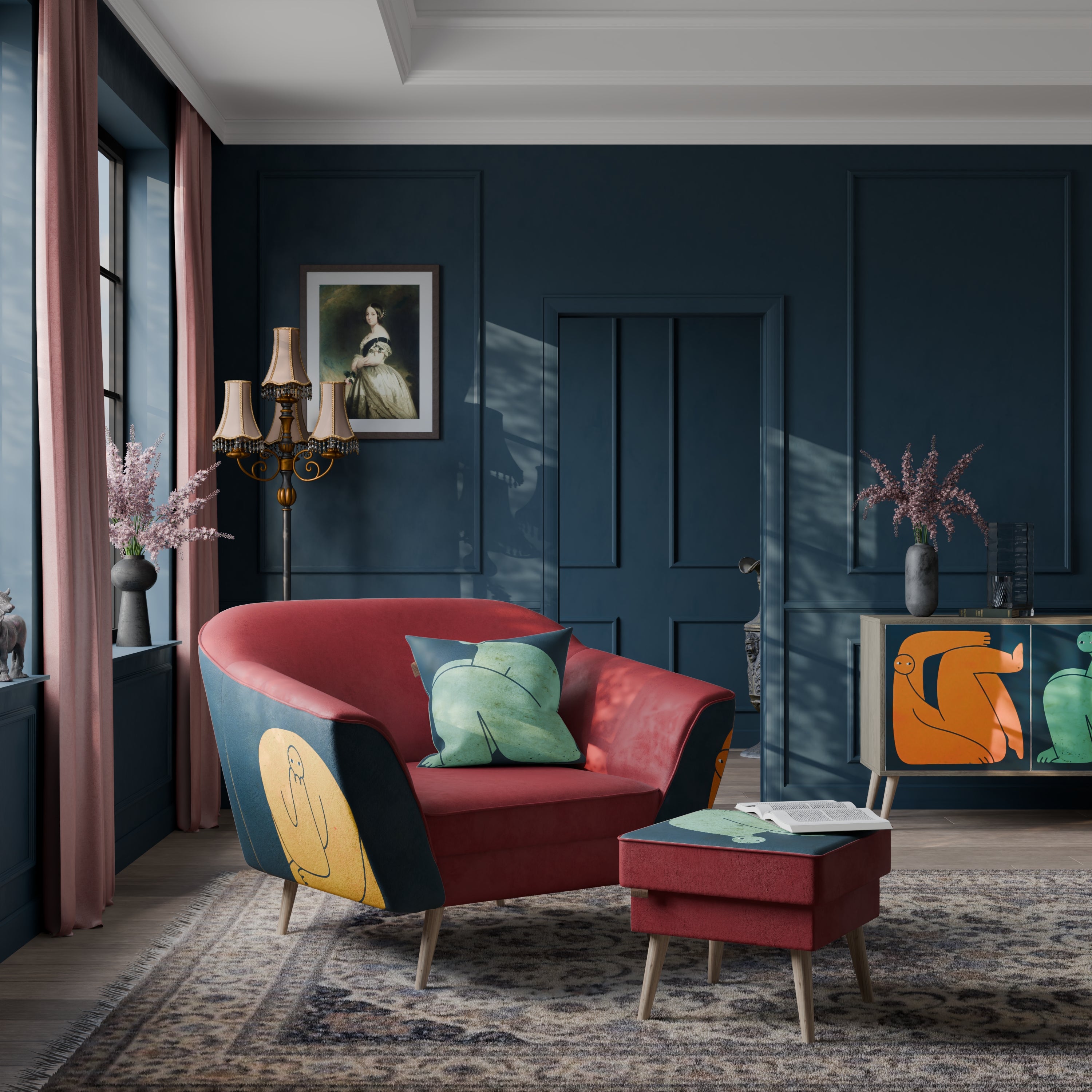 TOGETHER BUT SEPARATELY Sessel AURORA