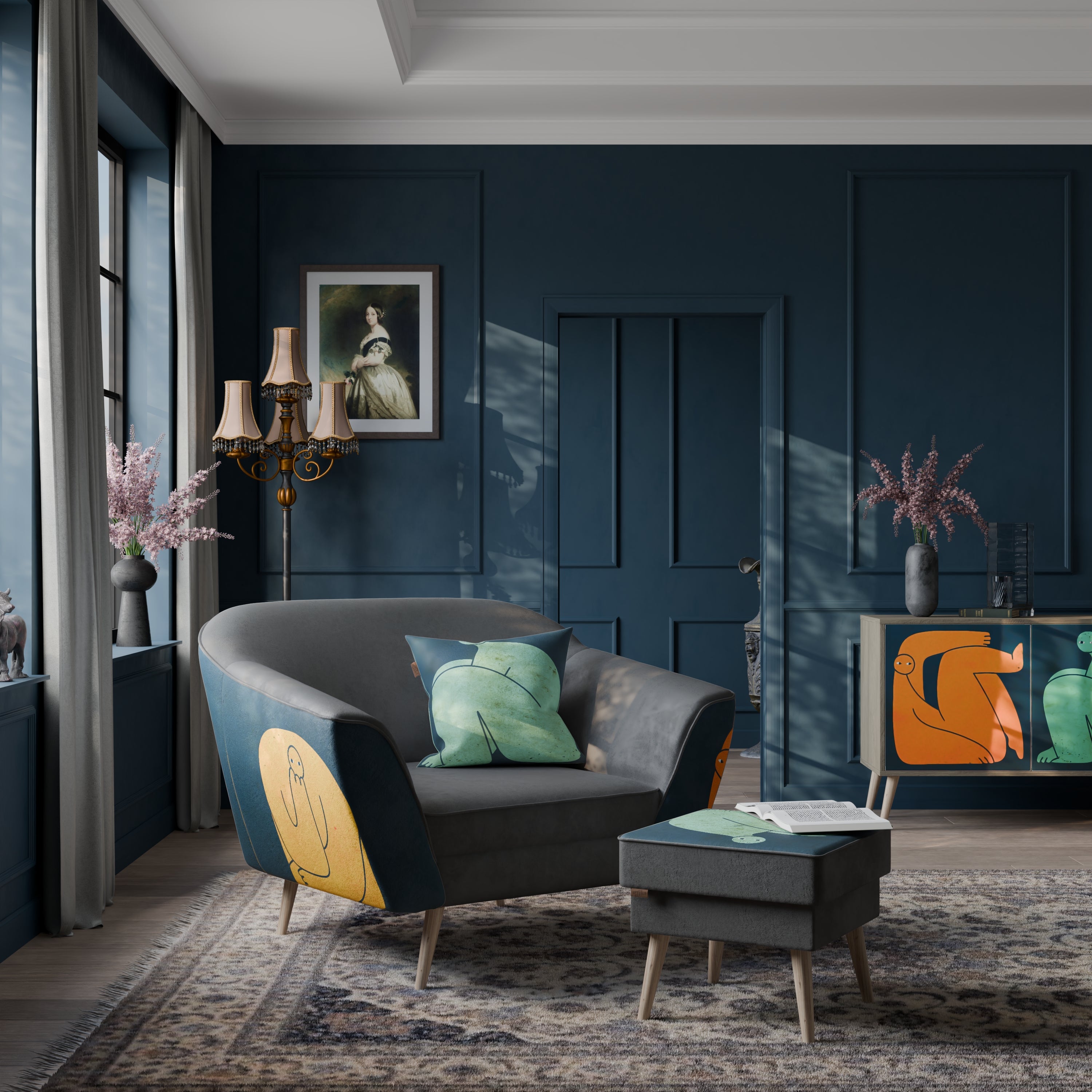 TOGETHER BUT SEPARATELY Sessel AURORA