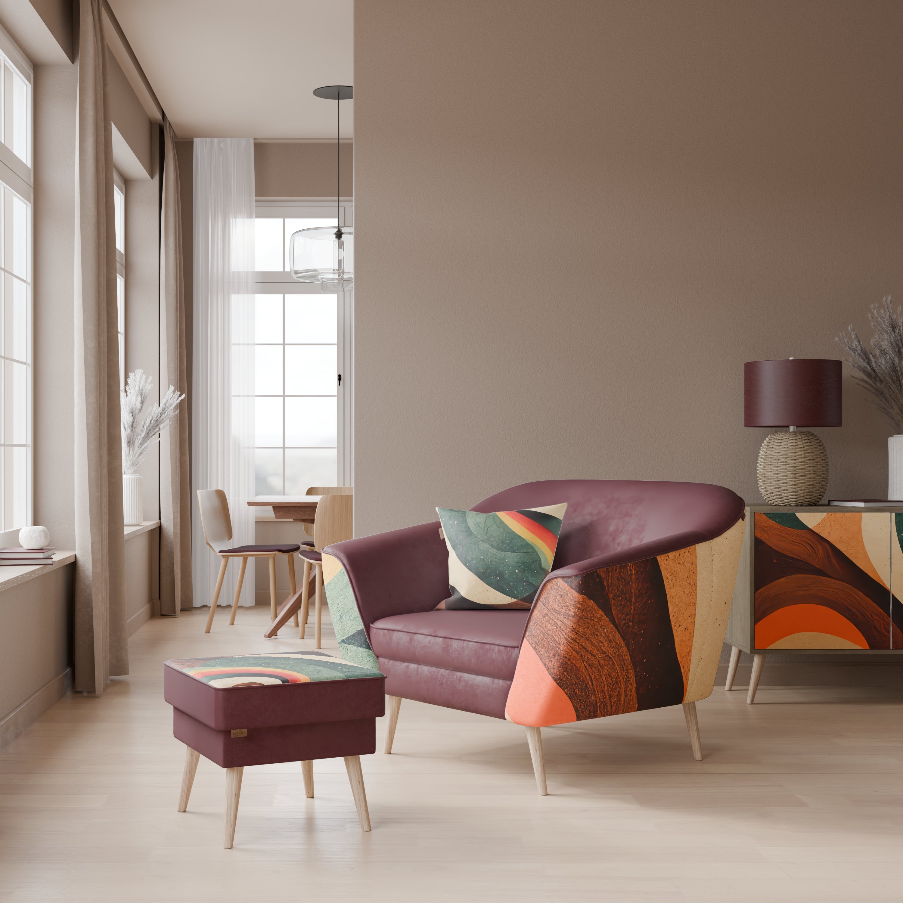 COLORFUL STRANDS Sessel AURORA