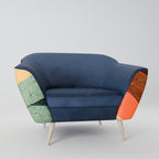 COLORFUL STRANDS Sessel AURORA