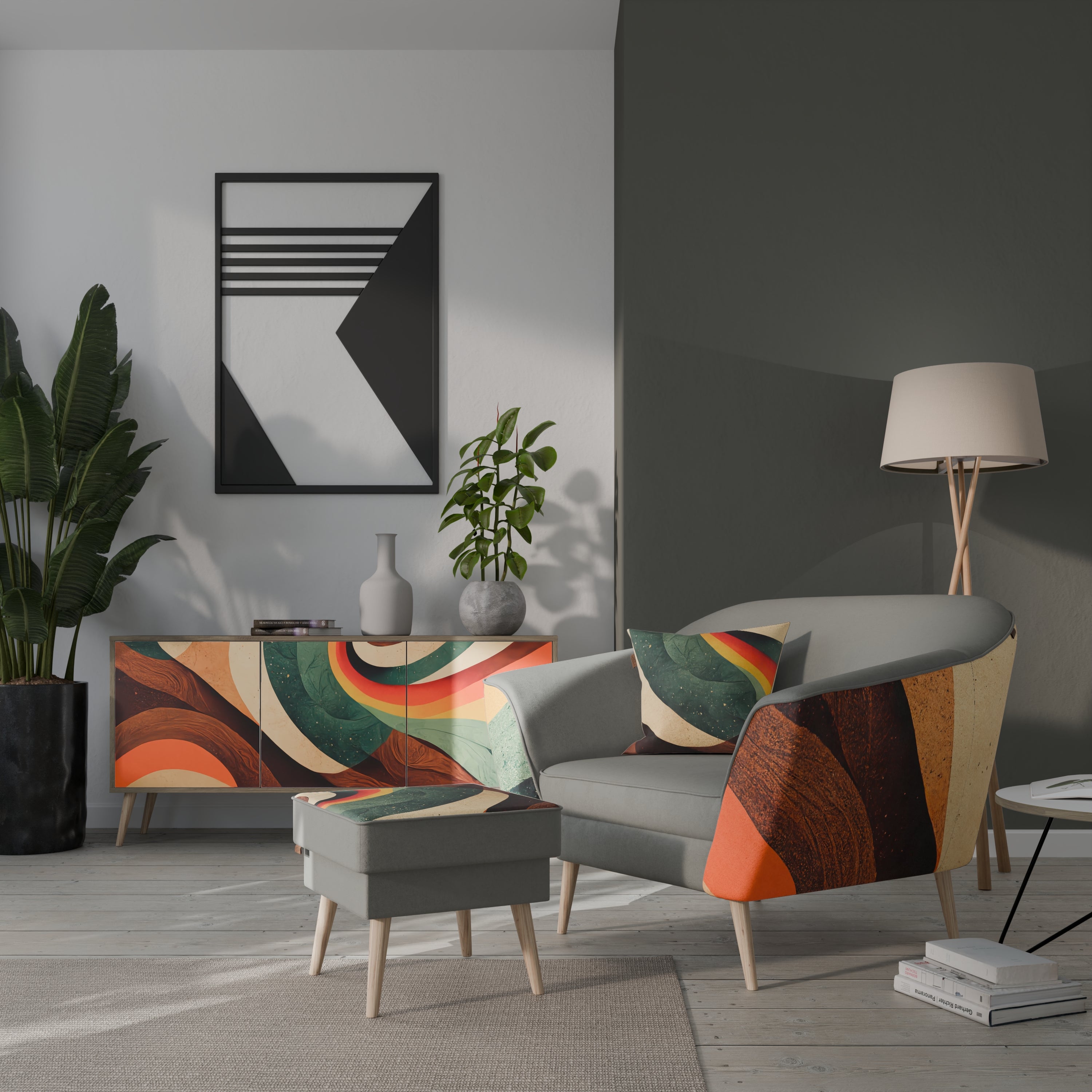 COLORFUL STRANDS Sessel AURORA