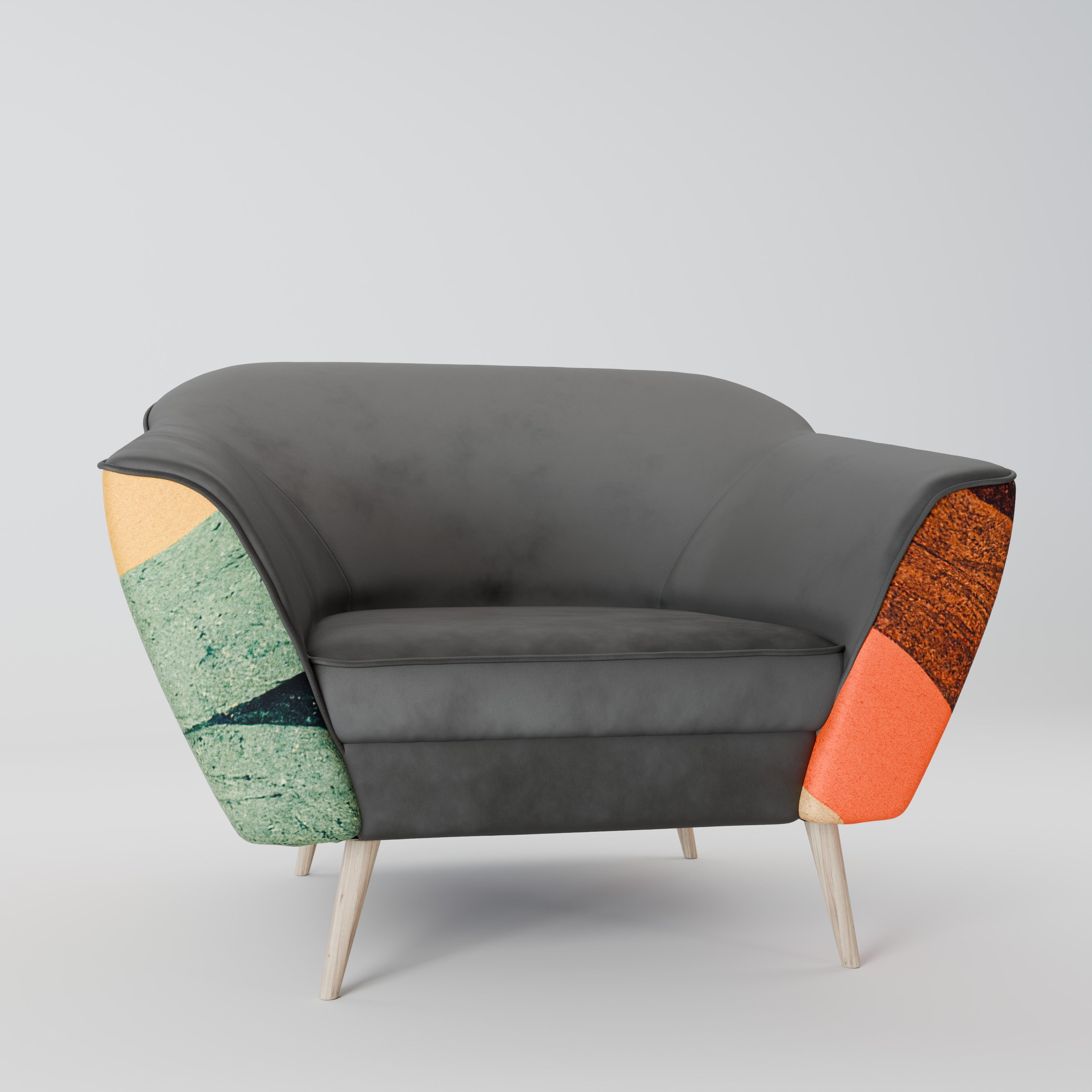COLORFUL STRANDS AURORA Armchair