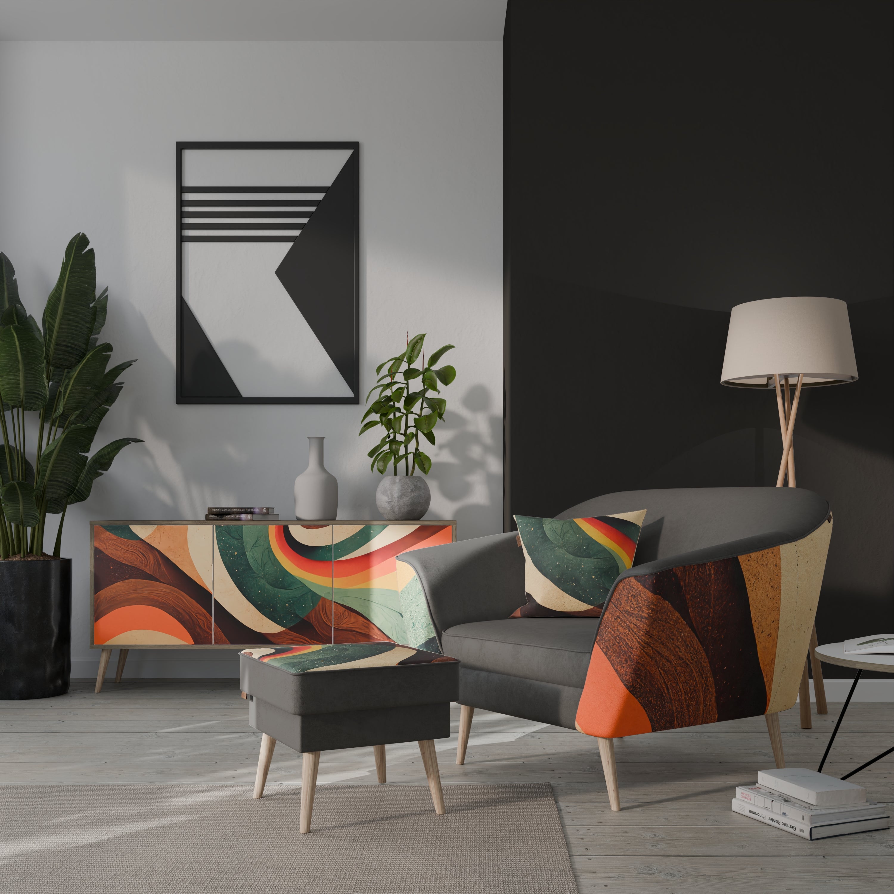 COLORFUL STRANDS Sessel AURORA