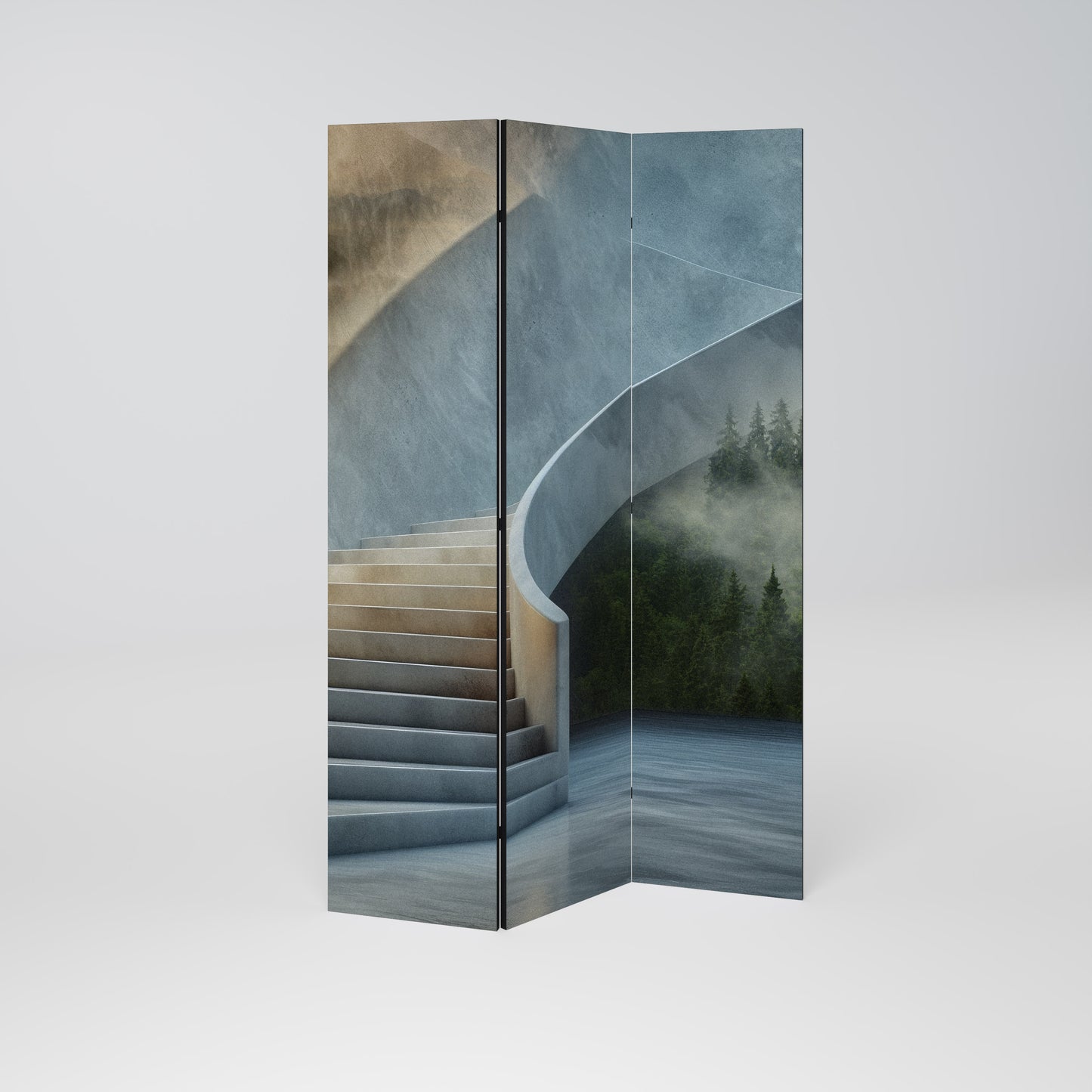 STEPS TO SERENITY 3-teiliger Paravent
