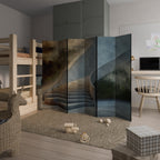 STEPS TO SERENITY Dekorativer Paravent - 6-teilig