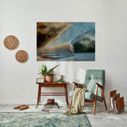 STEPS TO SERENITY Selbstklebendes Horizontal-Poster