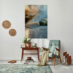 STEPS TO SERENITY Selbstklebendes Poster - Hochformat