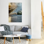 STEPS TO SERENITY Selbstklebendes Poster - Hochformat