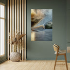 STEPS TO SERENITY Selbstklebendes Poster - Hochformat