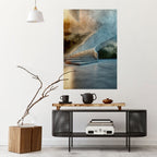 STEPS TO SERENITY Selbstklebendes Poster - Hochformat