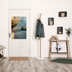 STEPS TO SERENITY Selbstklebendes Poster - Hochformat