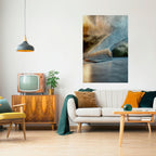 STEPS TO SERENITY Selbstklebendes Poster - Hochformat