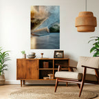 STEPS TO SERENITY Selbstklebendes Poster - Hochformat