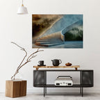 STEPS TO SERENITY Selbstklebendes Horizontal-Poster