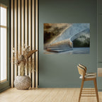 STEPS TO SERENITY Selbstklebendes Horizontal-Poster